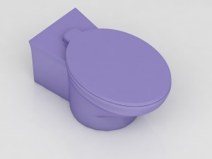 toilet Model 3D