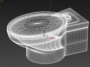toilet Model 3D