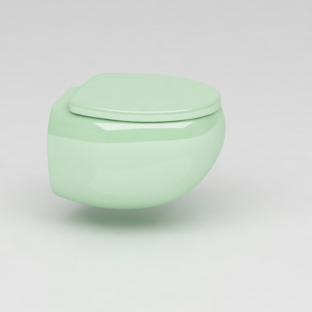toilet 3D Модель .c4d .max .obj .3ds .fbx .stl .blend 