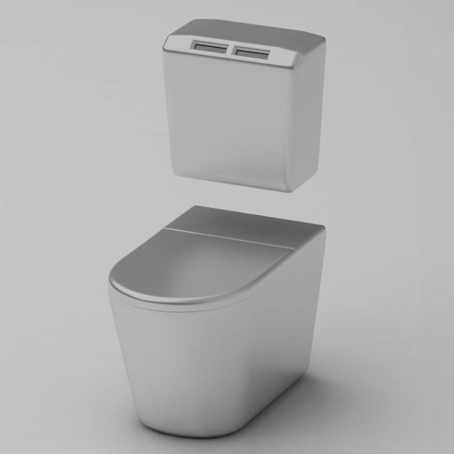 toilet 3D-Modell .c4d .max .obj .3ds .fbx .stl .blend 