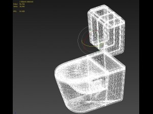 toilet 3D-Modell