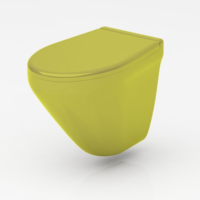 toilet 3D Model .c4d .max .obj .3ds .fbx .stl .blend 
