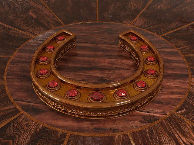 horseshoe Modelo 3D .c4d .max .obj .3ds .fbx .stl .blend 