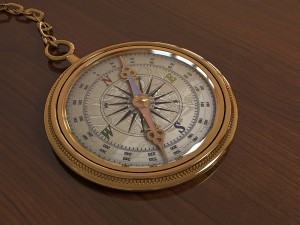 compass 3D 모델