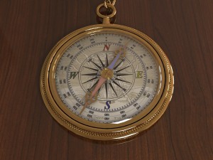 compass 3D मॉडल