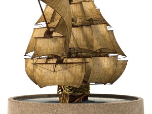 pirate ship 3Dモデル