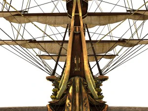pirate ship 3D Model