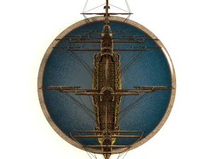 pirate ship 3D Model