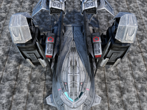 sci-fy dropship 3D 模型