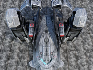 sci-fy dropship 3D Model