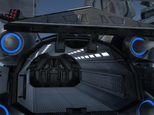sci-fy dropship 3D 模型