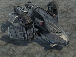 sci-fy dropship 3D Model