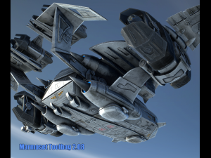 sci-fy dropship 3D 模型