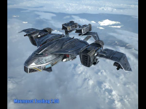 sci-fy dropship 3D Model
