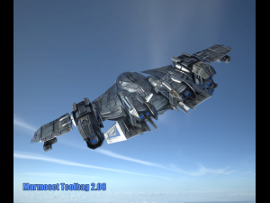 sci-fy dropship 3D 模型