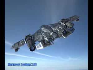 sci-fy dropship 3D Model