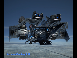 sci-fy dropship 3D 模型