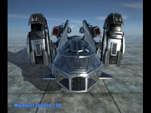 sci-fy dropship 3D 模型