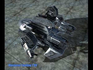 sci-fy dropship 3D 模型