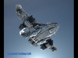 sci-fy dropship 3D Model