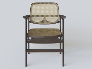 mesh cane webbing Model 3D