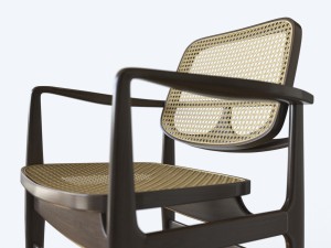 mesh cane webbing Model 3D