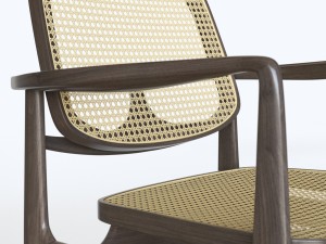 mesh cane webbing Model 3D