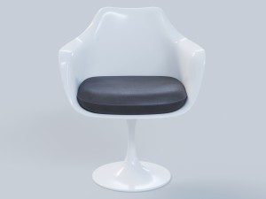 tulip arm chair 3D Model