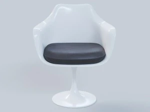 tulip arm chair 3D Model