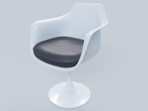 tulip arm chair 3D Model