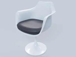 tulip arm chair 3D Model