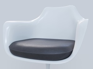 tulip arm chair 3D Model