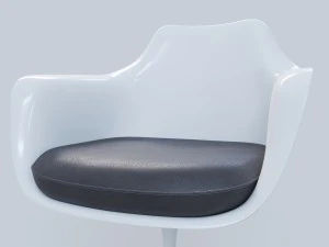 tulip arm chair 3D Model