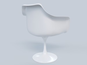 tulip arm chair 3D Model