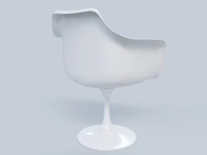 tulip arm chair 3D Model