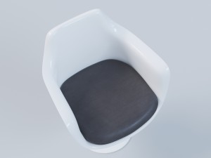 tulip arm chair 3D Model