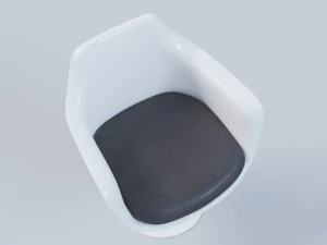 tulip arm chair 3D Model