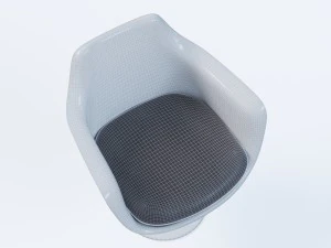 tulip arm chair 3D Model