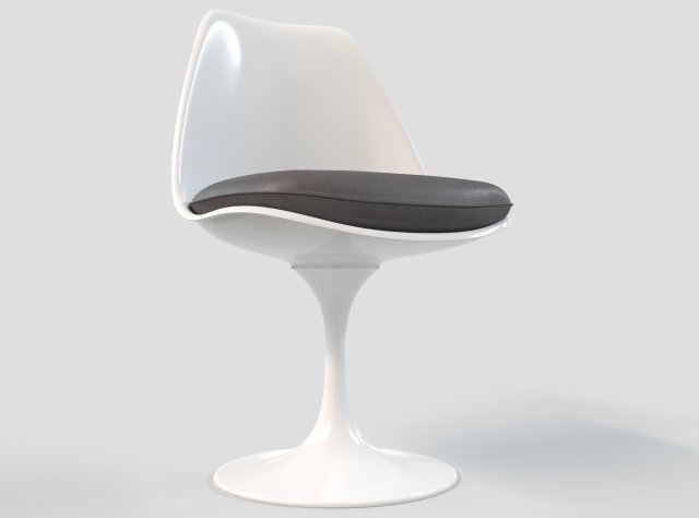 tulip chair 3D 모델 .c4d .max .obj .3ds .fbx .stl .blend