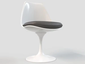 sedia tulipano Modello 3D