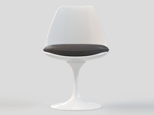 tulip chair 3D 모델