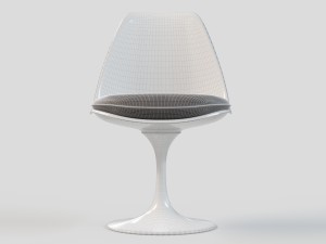 tulip chair 3D 모델