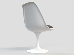 tulip chair 3D 모델