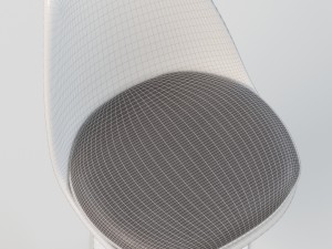 tulip chair 3D 모델