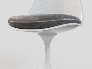 tulip chair 3D 모델