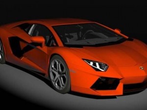 lamborghini aventador Modelo 3D