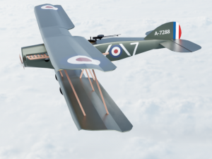 bristol f2 3D 模型