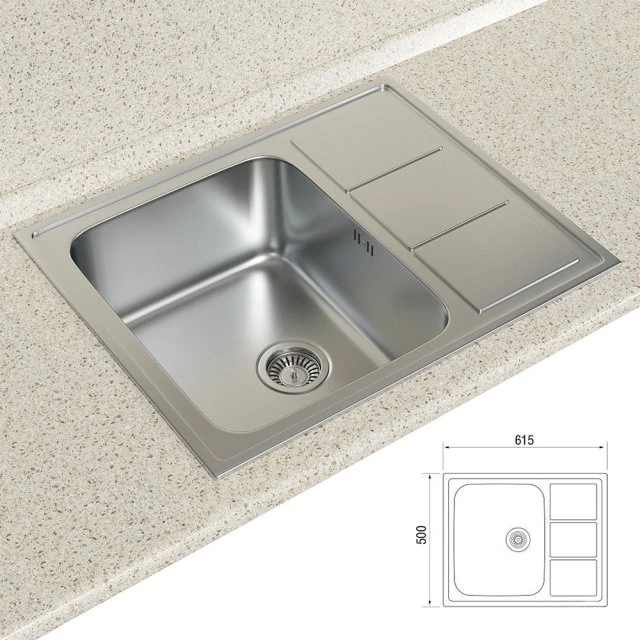 sinklongran 3D Model .c4d .max .obj .3ds .fbx .stl .blend 
