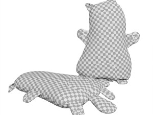 pillowcat Modèle 3D