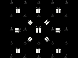 new years patterns texture Modello di stampa 3D